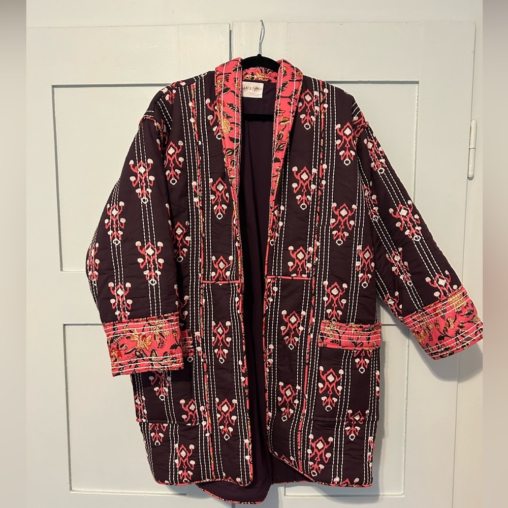 NWOT Free People/Llani Quilted coat size L